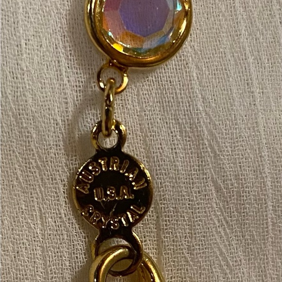 Jewelry Bundle Necklace Earrings Bracelet Bellagio Crystal USA Set of 4 Pieces - Picture 13 of 14